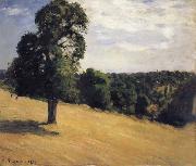Camille Pissarro, The Large pear tree at Montfoucault